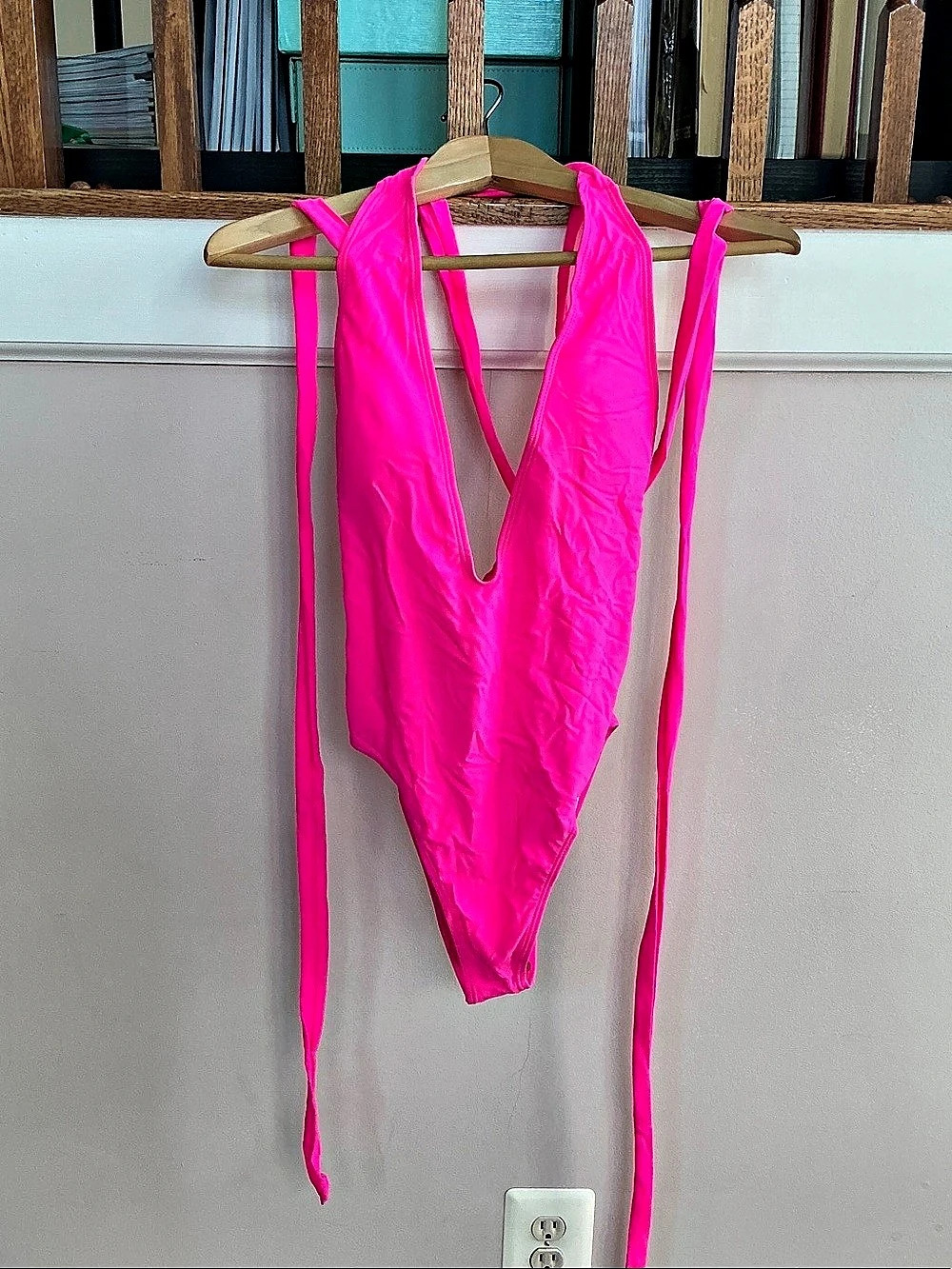 Pink One-Piece Swimsuit
